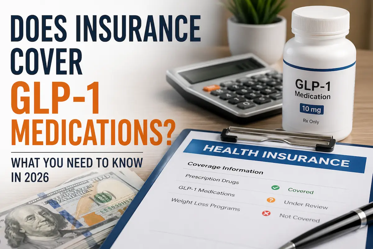 Infographic explaining why prescription GLP-1 medications can be expensive